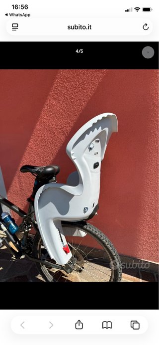 Seggiolino Bici Posteriore Bambini