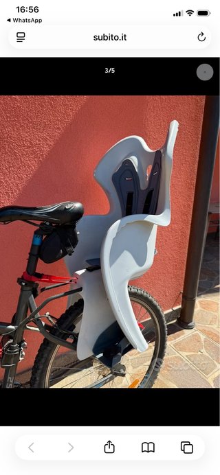 Seggiolino Bici Posteriore Bambini