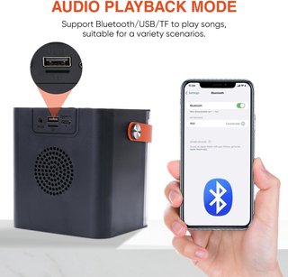 DYNASONIC Karaoke altavoz bluetooth niños