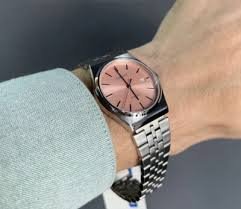 Orologio Casio Rosa e Argento