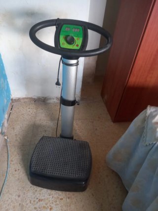 Cinta de correr plegable y plataforma vibratoria