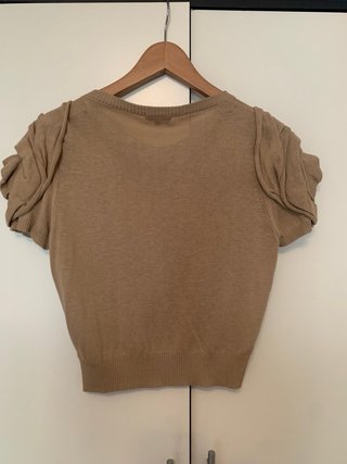 Vestido de encaje, chaqueta punto , zapatos Lodi