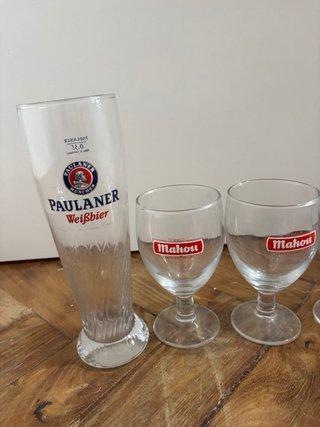 Lote Copas Mahou y Paulaner