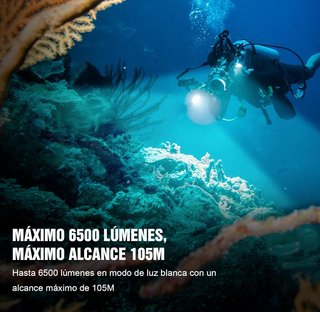 Linterna de Buceo TrustFire DF50