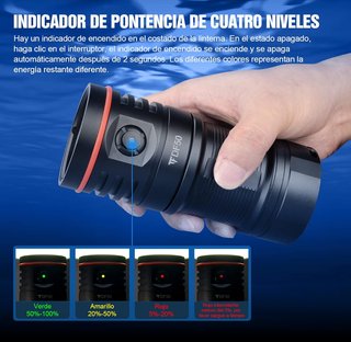 Linterna de Buceo TrustFire DF50