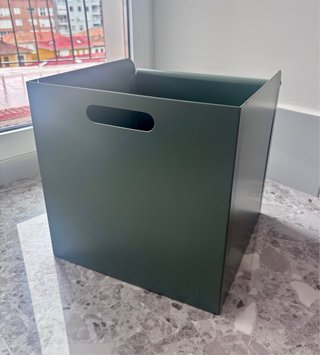 Archivador metálico verde IKEA descatalogado
