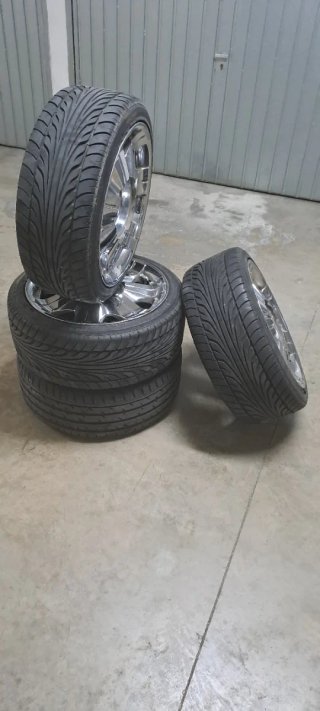 Llantas 17 Cromadas 5 Tornillos