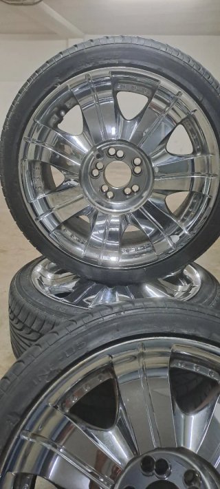 Llantas 17 Cromadas 5 Tornillos