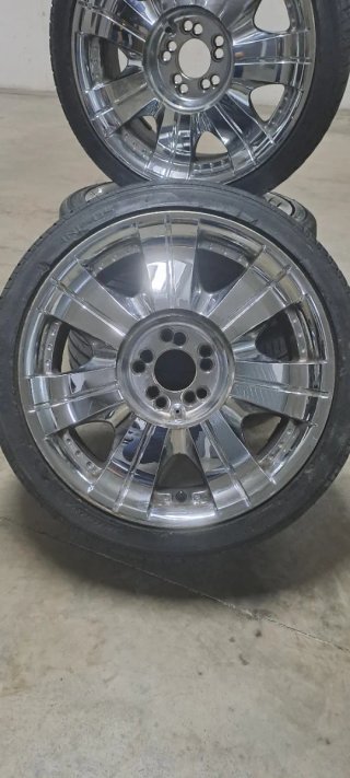 Llantas 17 Cromadas 5 Tornillos