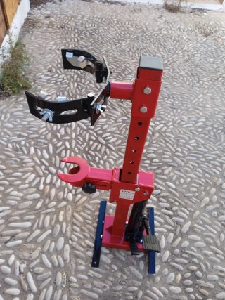 Compresor de muelles XPOtool rojo