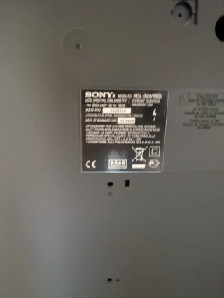 TV Sony KDL-32W5500 Negra