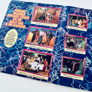 Álbum Cromos Power Rangers Ediciones Este año 1994