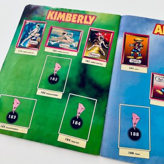 Álbum Cromos Power Rangers Ediciones Este año 1994