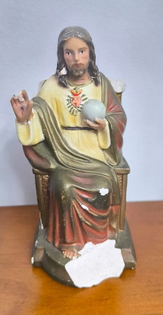 Lote 5 Figuras Religiosas Santos