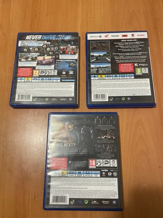 Lote 3 Juegos PS4: Mortal Kombat X, The Crew, Moto