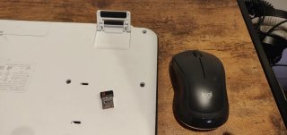 Teclado y Ratón Inalámbrico Logitech Negro