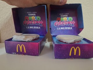 Lote 2 monedas Super Mario Galaxy McDonald's