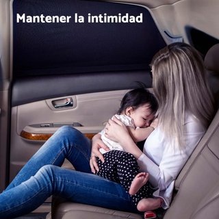 Parasol coche lateral protección UV niños