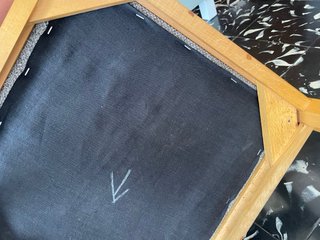Juego de 4 sillas de madera