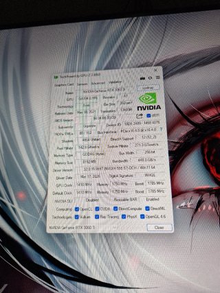 Tarjeta Gráfica RTX 3060 Ti AORUS