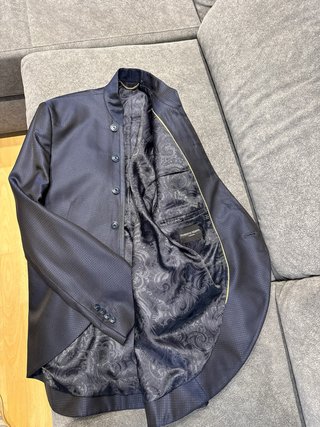 Traje de Novio Roberto Vicentti Azul Marino
