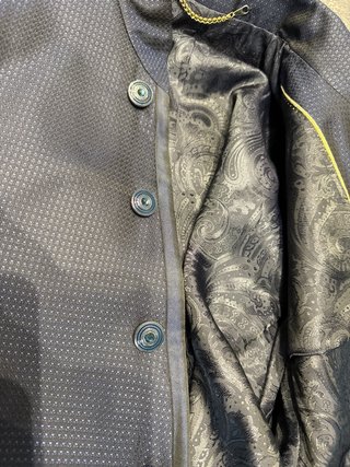 Traje de Novio Roberto Vicentti Azul Marino