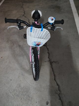 Bicicleta Infantil California Fiesta Rosa