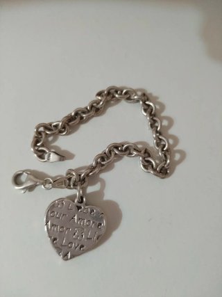 Pulsera Tous Corazón Plata