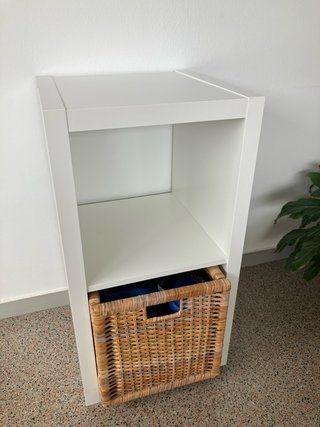 De Ikea:Estantería KALLAX+Cesto de Mimbre BRANÄS !