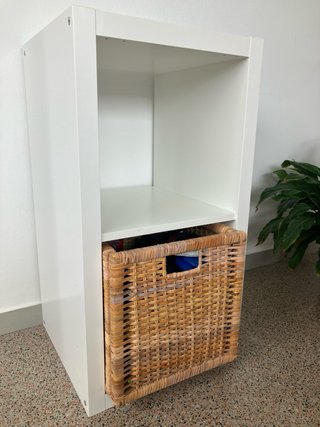 De Ikea:Estantería KALLAX+Cesto de Mimbre BRANÄS !