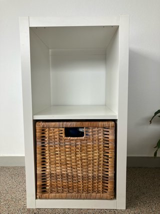 De Ikea:Estantería KALLAX+Cesto de Mimbre BRANÄS !