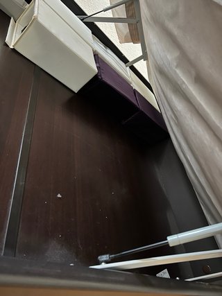Canapé abatible 150cm marrón