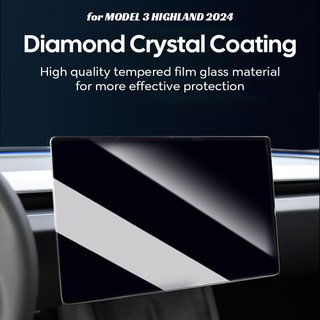 Película de Vidro Ecrã Traseiro Tesla Model 3 High