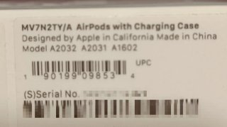 AirPods con estuche de carga  2da. Generación.