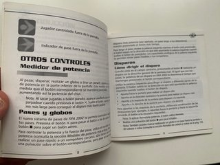 Manual FIFA 2002 PS1 PAL