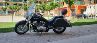 Honda Shadow VT 750C Negra
