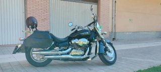 Honda Shadow VT 750C Negra