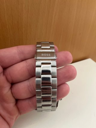 Reloj Hugo Boss Cronógrafo Azul y Plateado