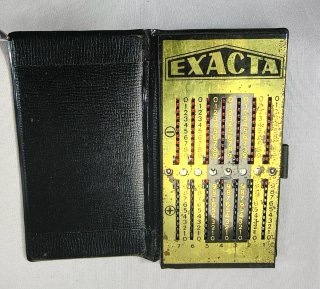 Calculadora Mecánica Antigua Exacta. Años 50-60