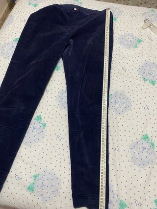 Pantalón pana azul marino ZINGARA. MyC Elda