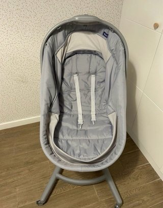 Cuna Chicco Babyhug 4 en 1 gris
