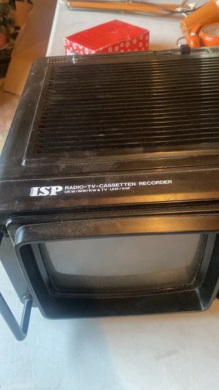 Radio TV Cassette ISP Portátil