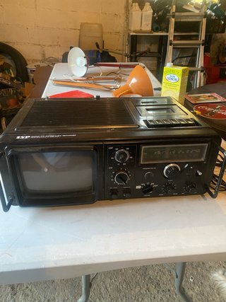 Radio TV Cassette ISP Portátil