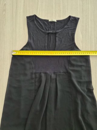 Canottiera donna nera