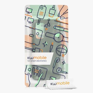 kwmobile funda ultrafina flexible antideslizante