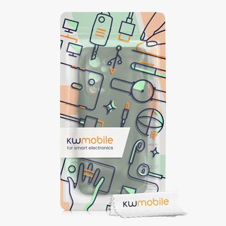 kwmobile funda ultrafina flexible antideslizante
