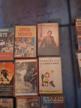Lote 10 Cassettes: Pop, Infantil, Rock Español