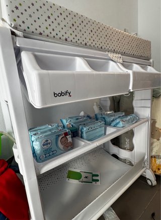 Bañera cambiador bebé