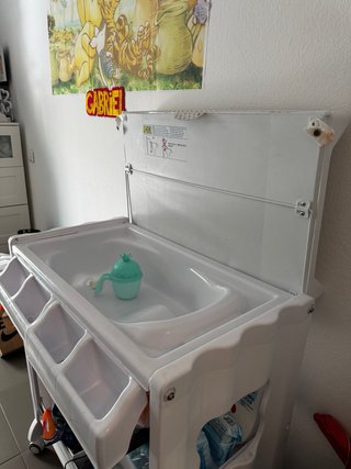 Bañera cambiador bebé