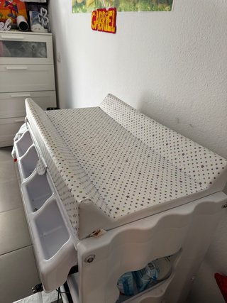 Bañera cambiador bebé